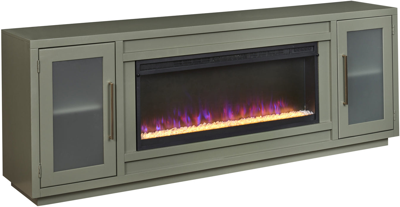 Perry - 84" Fireplace Console