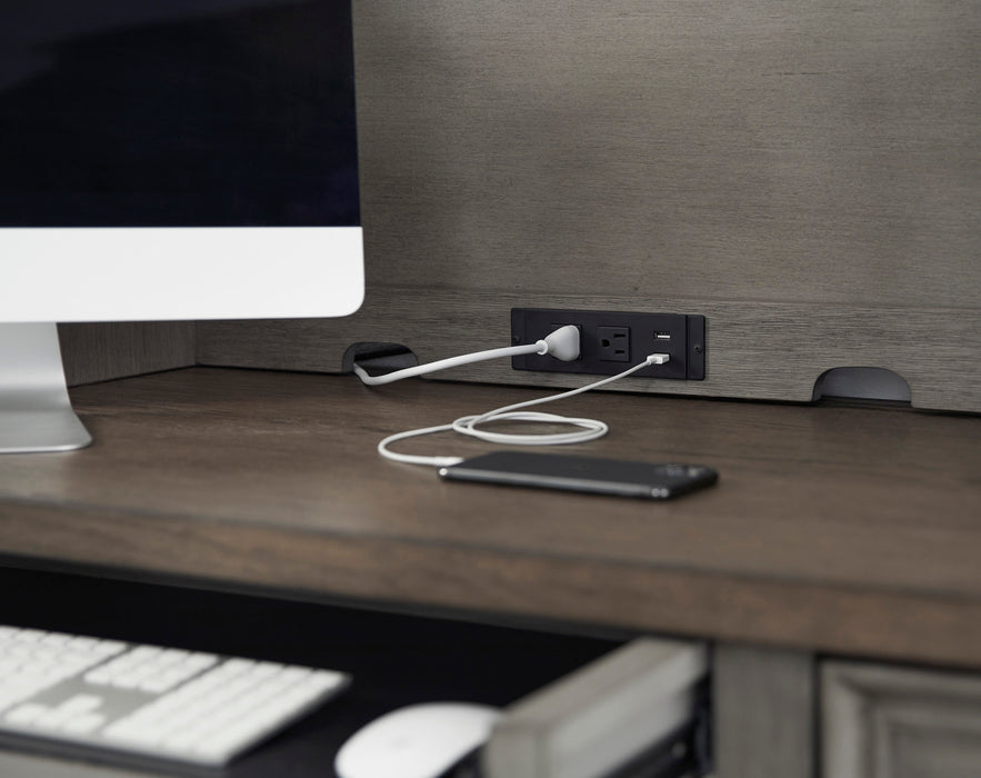 Caraway - Pedestal Desk and Return