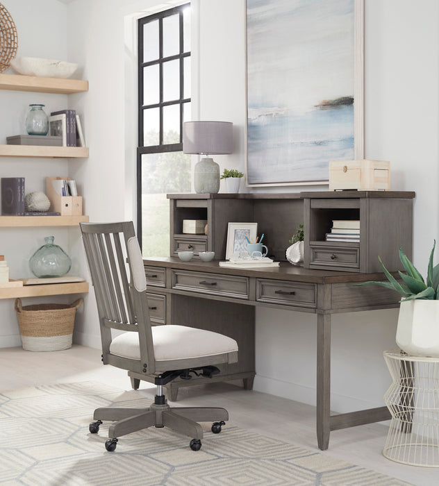Caraway - Pedestal Desk and Return