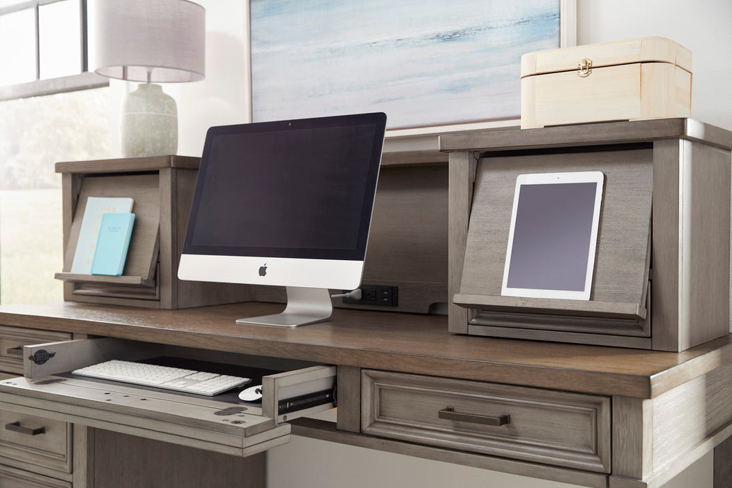 Caraway - Pedestal Desk and Return