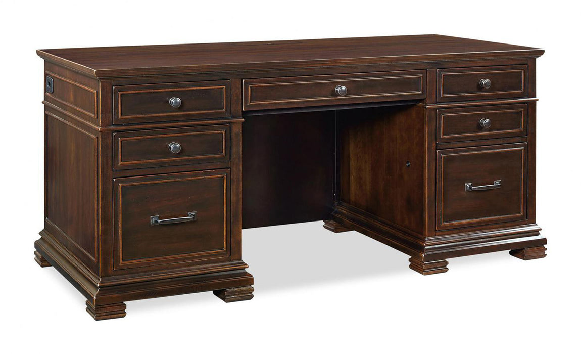 Weston - 66" Executive Desk w/Power