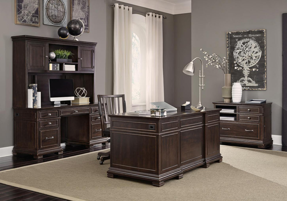 Weston - 66" Executive Desk w/Power