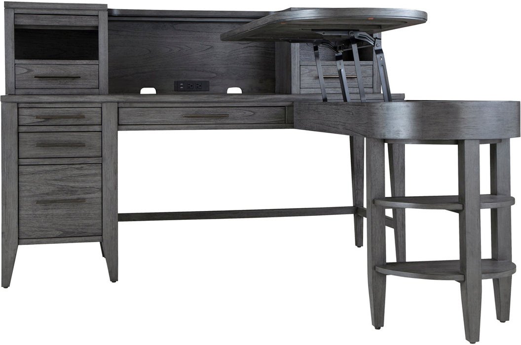 Preston - Pedestal Desk and Return