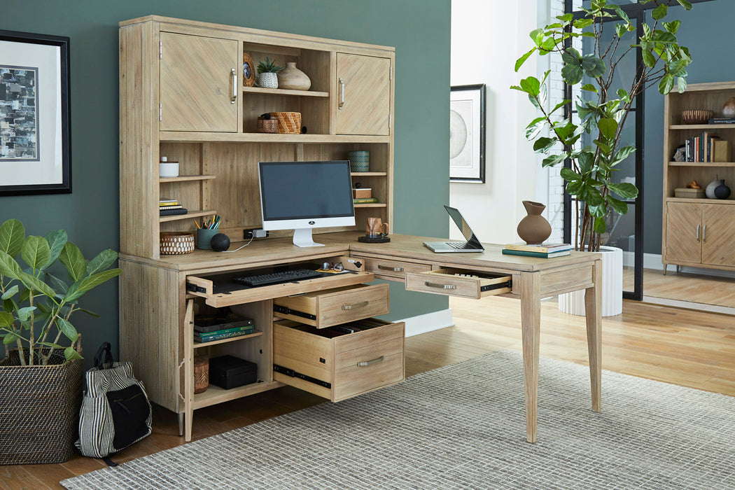 Maddox - Modular Corner Desk w/Hutch
