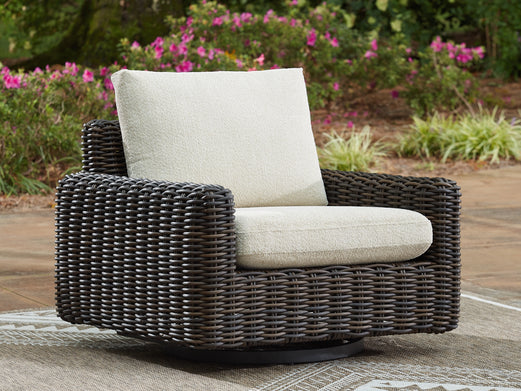 *CLOSEOUT* Kimora Outdoor Swivel Chair