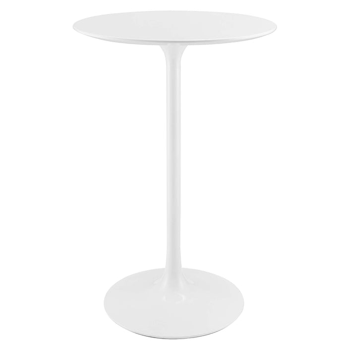 Lippa 28" Round Wood Bar Table by Modway