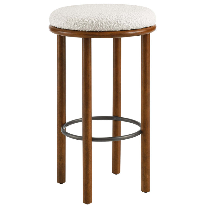 Fable Boucle Fabric Bar Stools Set of 2 by Modway