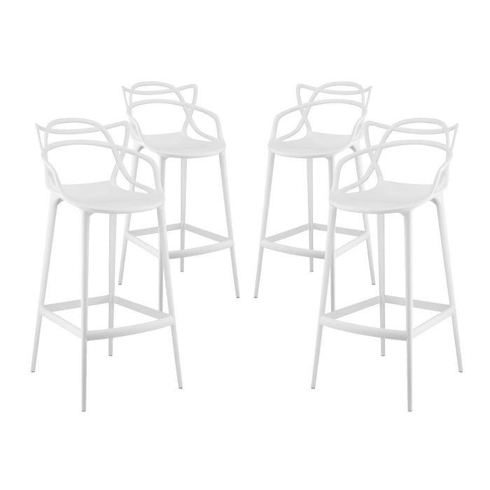 Entangled Bar Stool Set of 4 by Modway