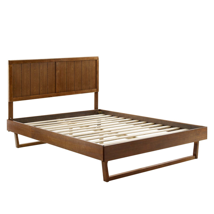 Alana Wood Twin Platform Bed With Angular Frame by Modway