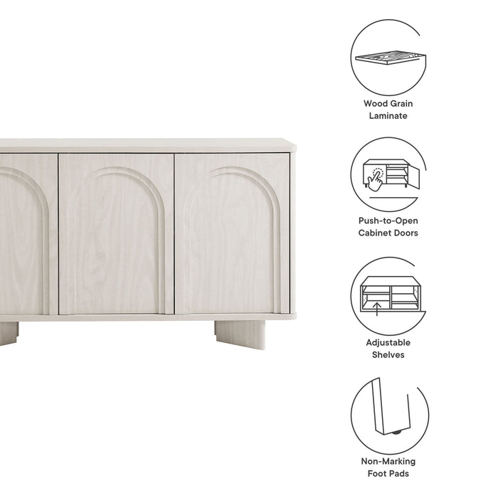 Flux Arched 3-Door Sideboard by Modway