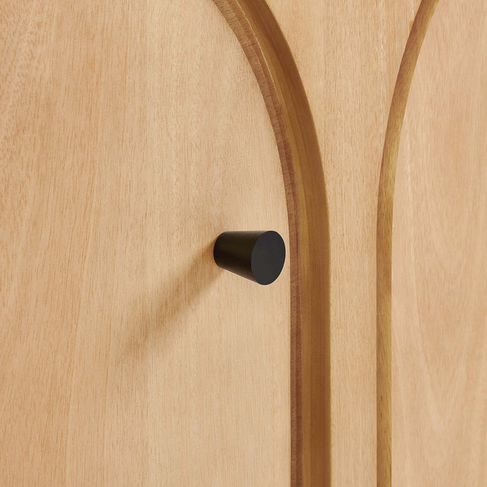 Appia 3-Door Arched Door Sideboard Storage Cabinet by Modway