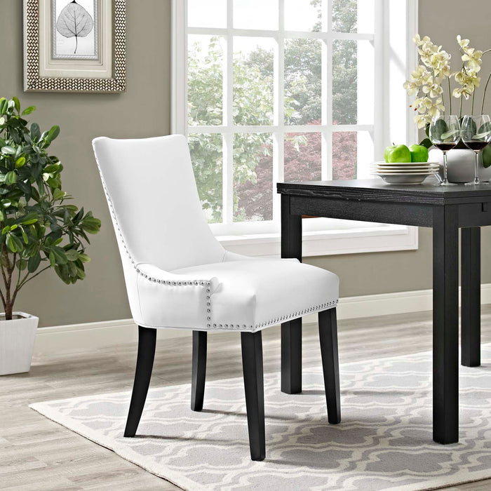 Marquis Vegan Leather Dining Chair by Modway