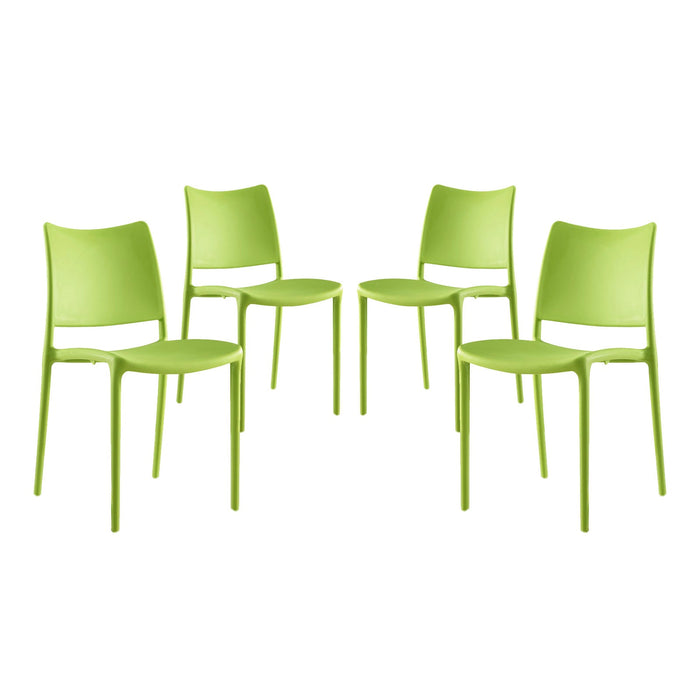 Hipster Dining Side Chair Set of 4 by Modway