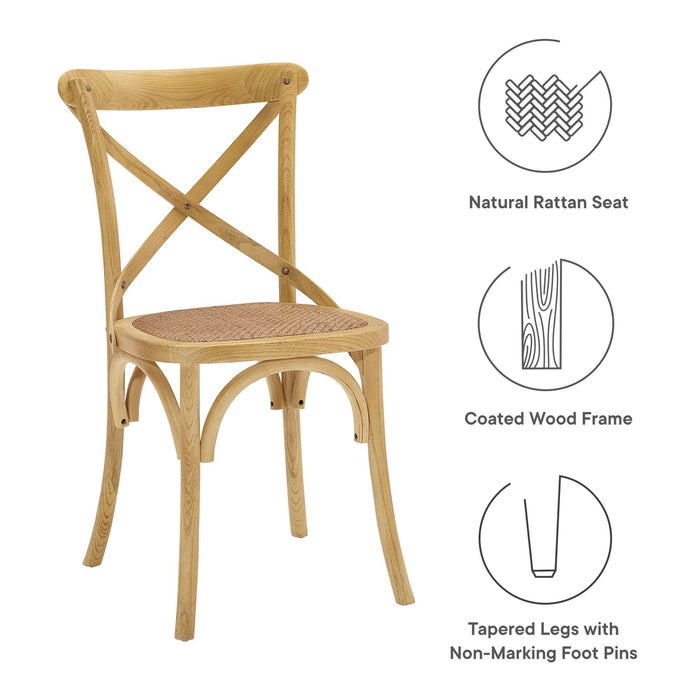 Gear Dining Side Chair Set of 4 by Modway