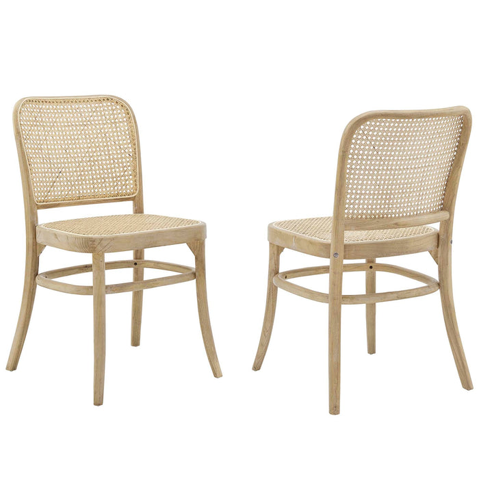Winona Wood Dining Side Chair Set of 2 by Modway