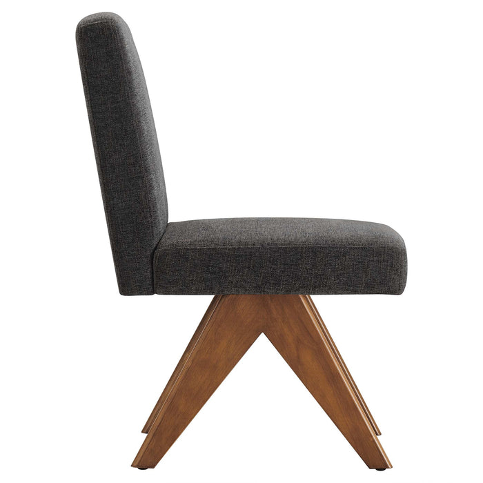 Lyra Fabric Dining Room Side Chair Set of 2 by Modway