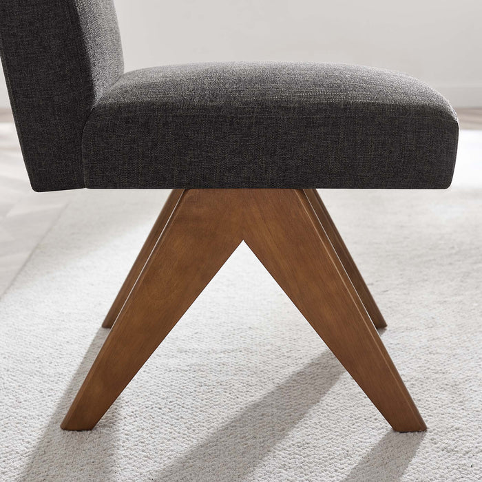 Lyra Fabric Dining Room Side Chair Set of 2 by Modway