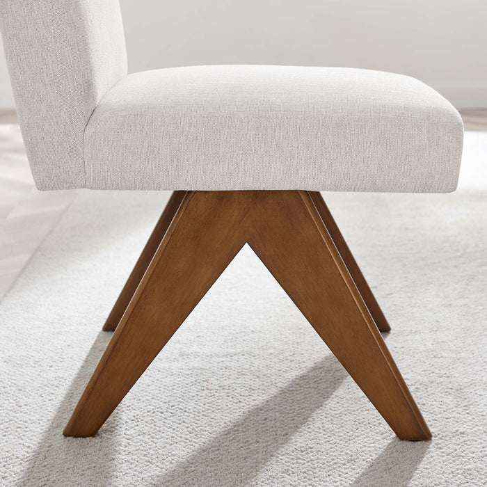 Lyra Fabric Dining Room Side Chair Set of 2 by Modway