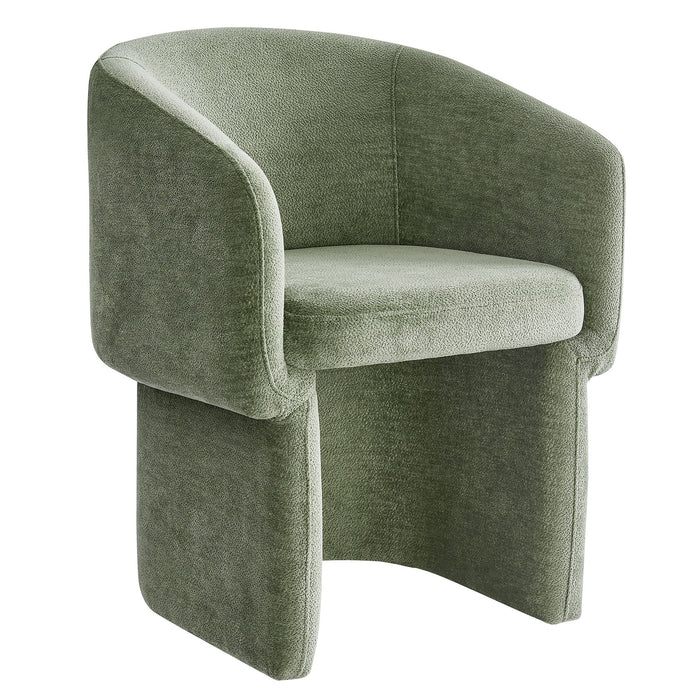 Verity Chenille Dining Armchair by Modway