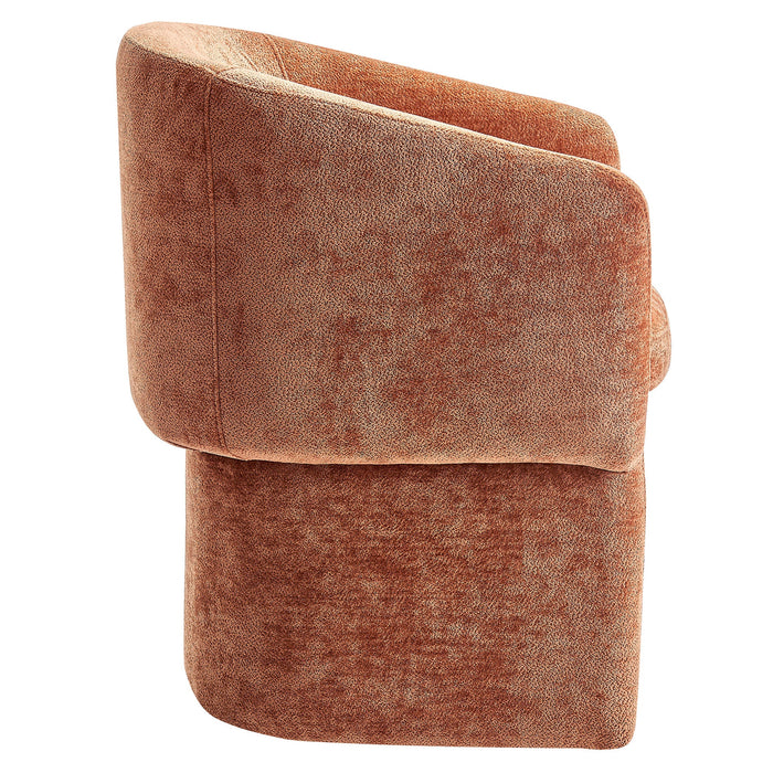 Verity Chenille Dining Armchair by Modway