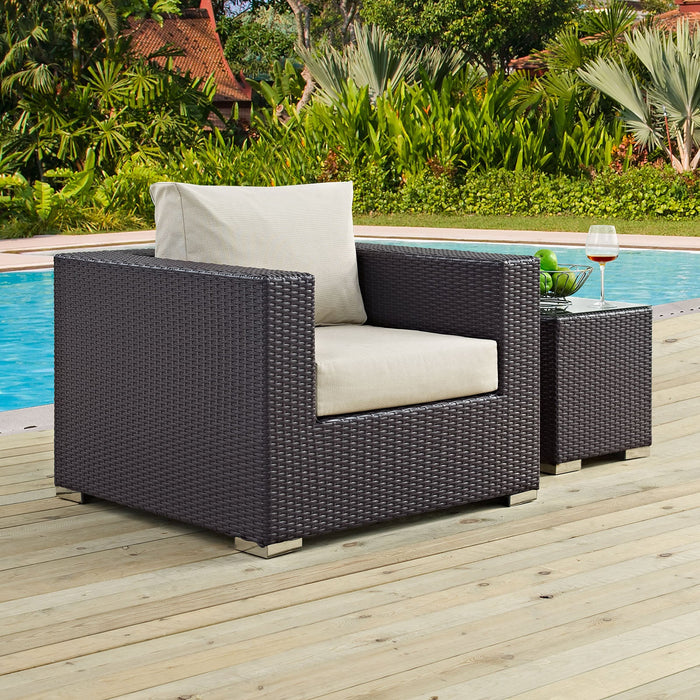 Convene Outdoor Patio Armchair by Modway
