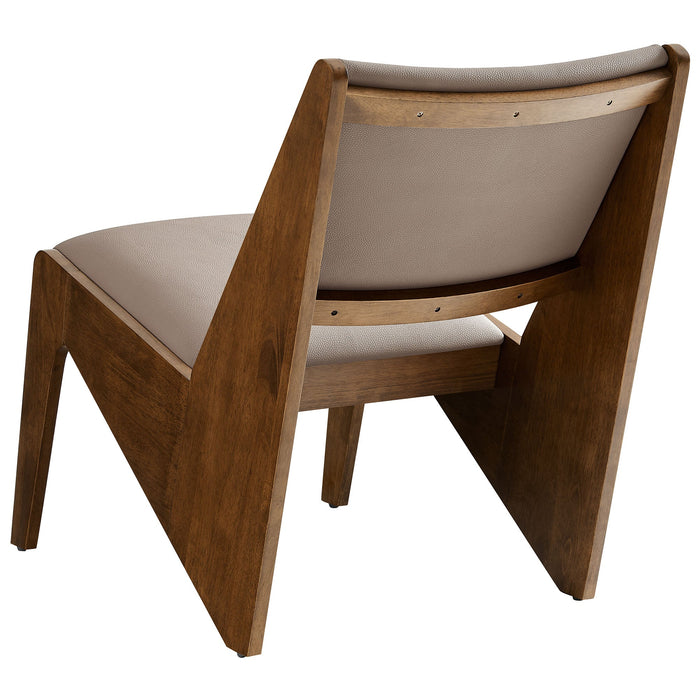 Rylina Vegan Leather Accent Chairs Set of 2 by Modway