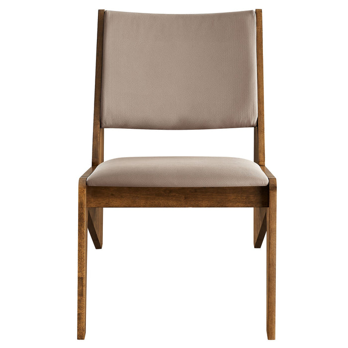 Rylina Vegan Leather Accent Chairs Set of 2 by Modway