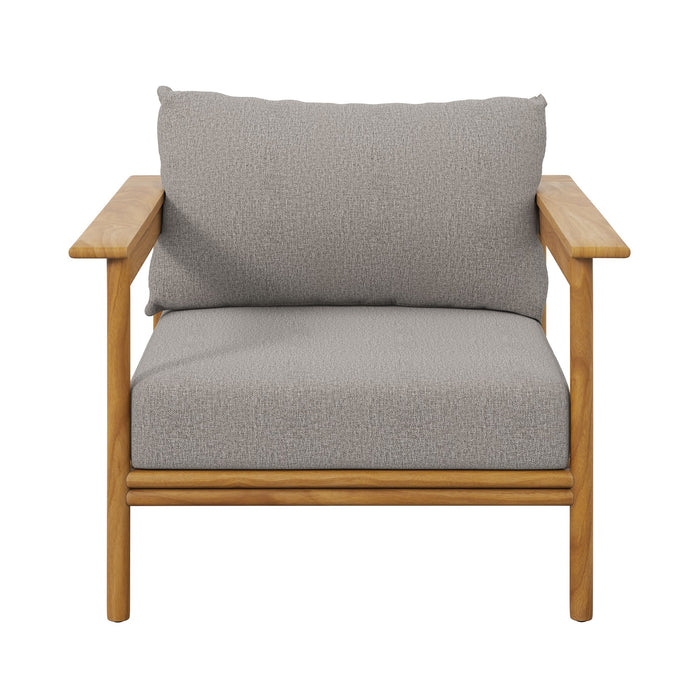 Wren Outdoor Patio Teak Wood Armchair by Modway