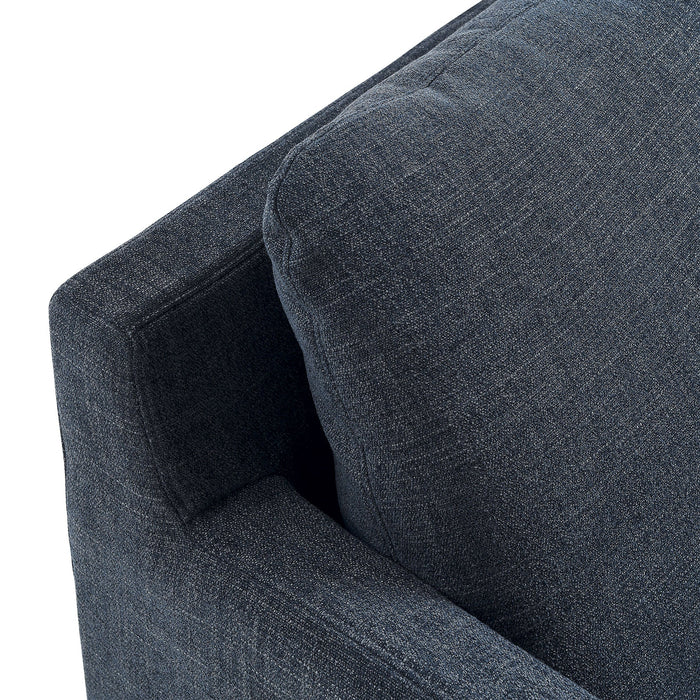 Serene Linen Slipcovered Swivel Armchair by Modway