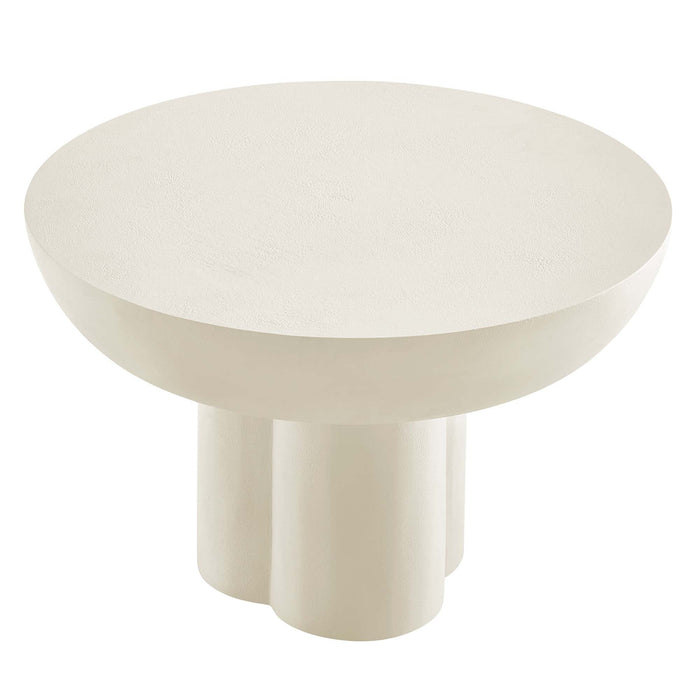 Caspian Round Concrete Coffee Table by Modway