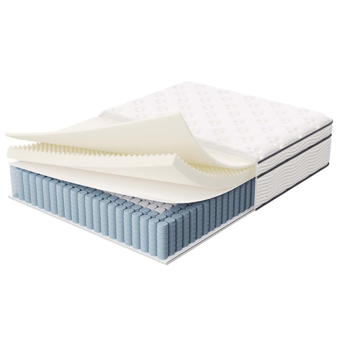 Jenna 14" Innerspring and Foam Full Mattress by Modway