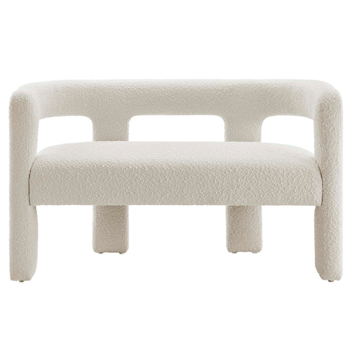 Kayla Boucle Upholstered Loveseat by Modway