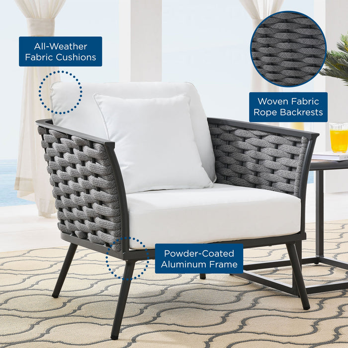 Stance Outdoor Patio Aluminum Armchair by Modway
