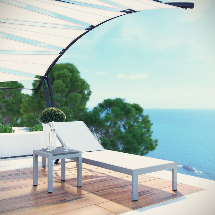 Shore 2 Piece Outdoor Patio Aluminum Set by Modway