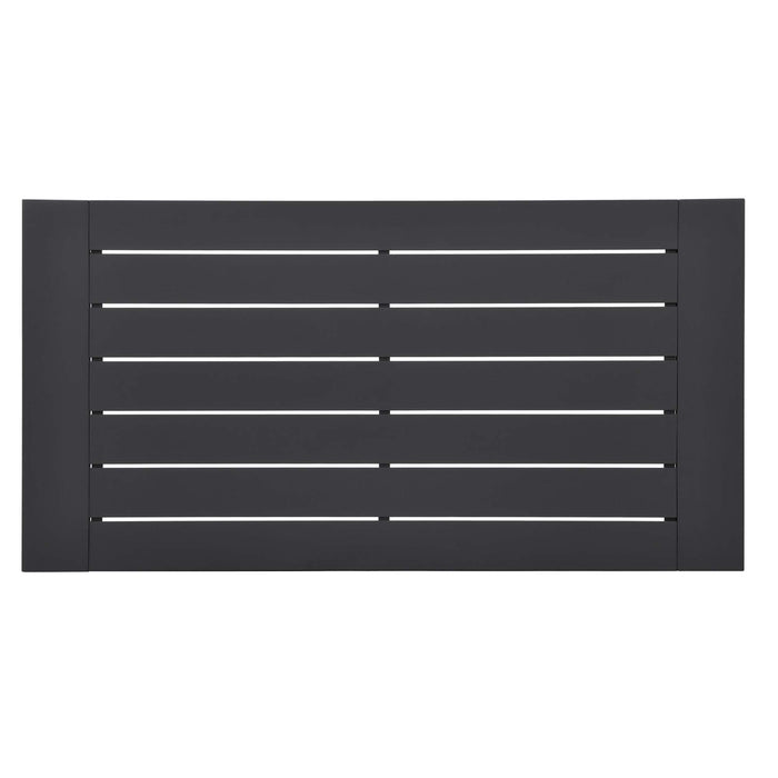 Tahoe Outdoor Patio Powder-Coated Aluminum Coffee Table by Modway