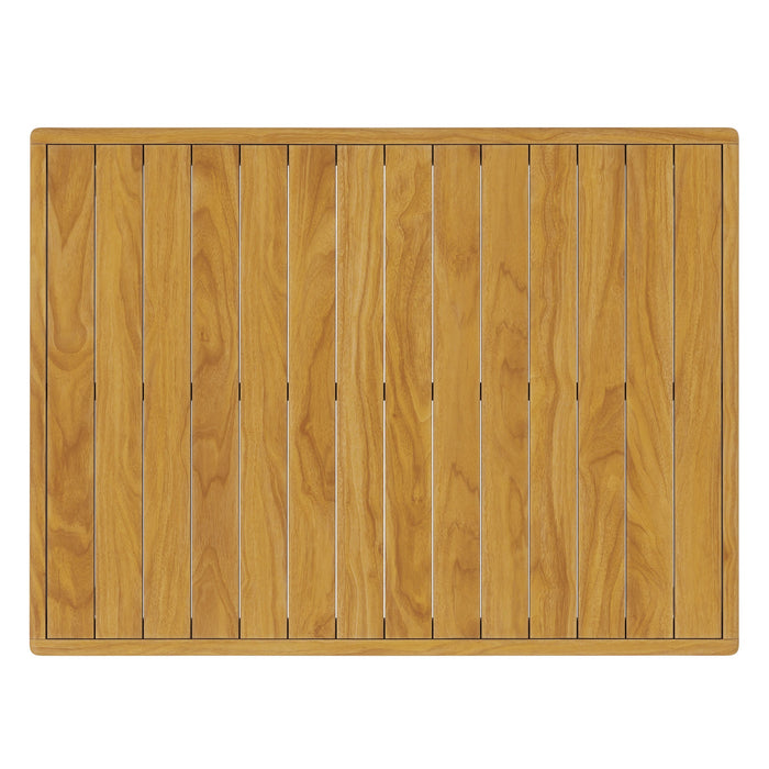 Wren Outdoor Patio Teak Wood Coffee Table by Modway