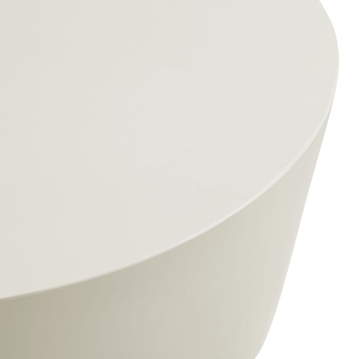 Brion Round Indoor - Outdoor Patio Concrete Coffee Table by Modway