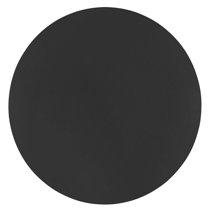 Aliza Round White Marble Side Table by Modway