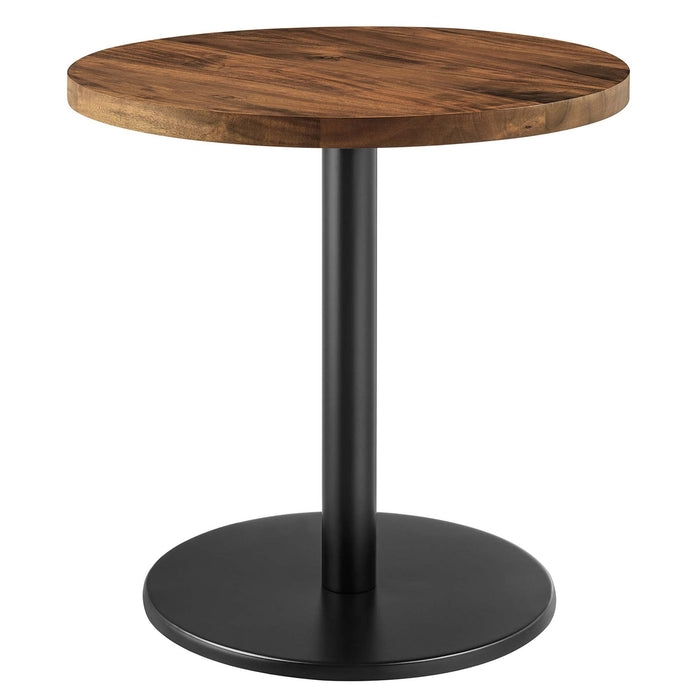 Viva Round Acacia Wood Side Table by Modway