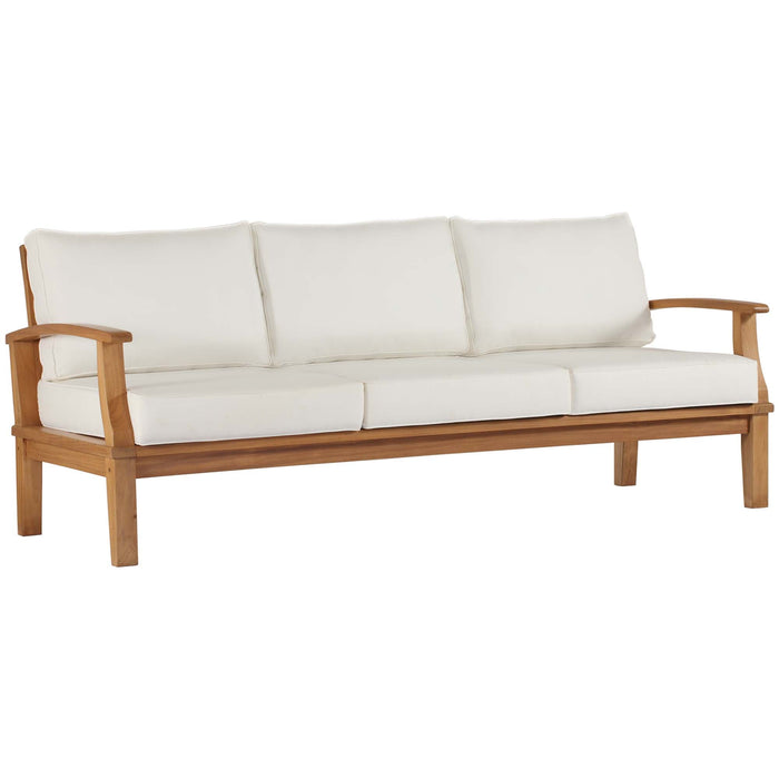 Marina Outdoor Patio Teak Sofa by Modway
