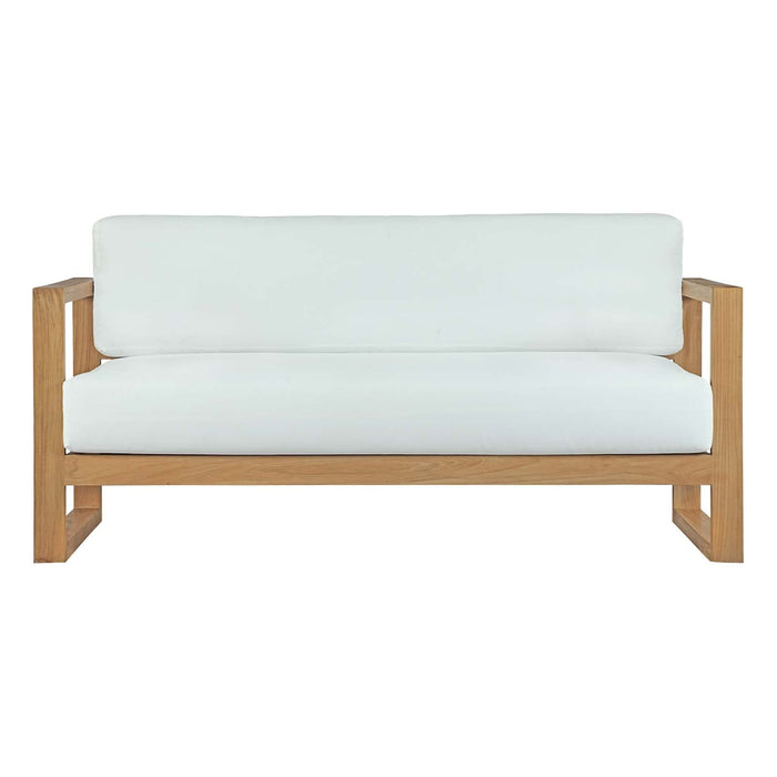 Upland Outdoor Patio Teak Sofa by Modway