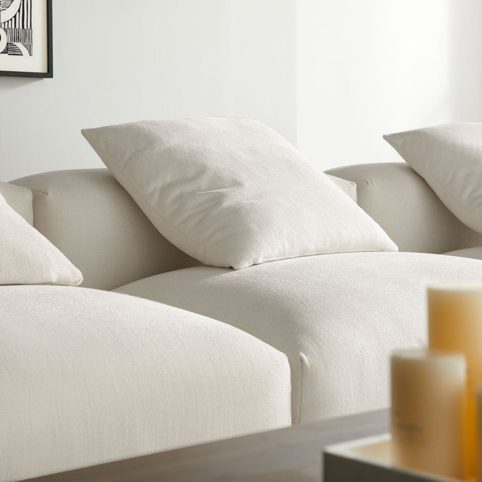 Solace 4-Piece Modular Upholstered Fabric Sectional Sofa by Modway