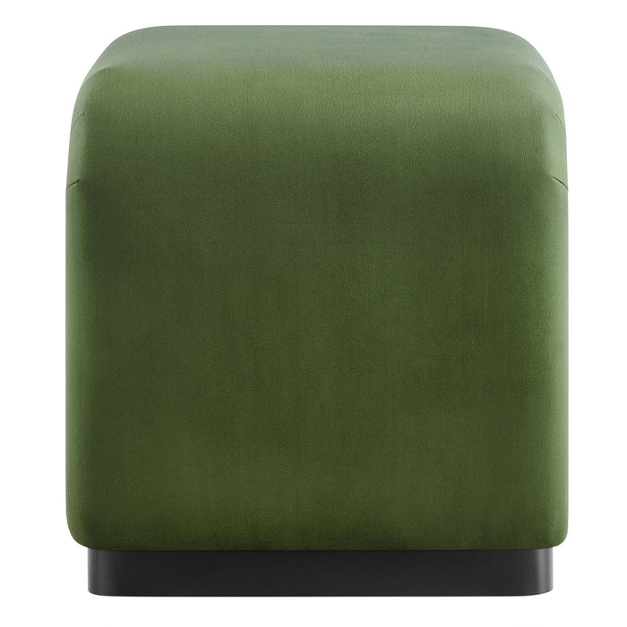 Koda Performance Velvet Waterfall Stool by Modway