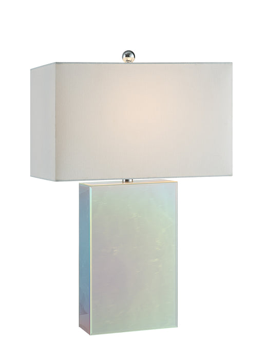 26" Glass Table Lamp / Pair