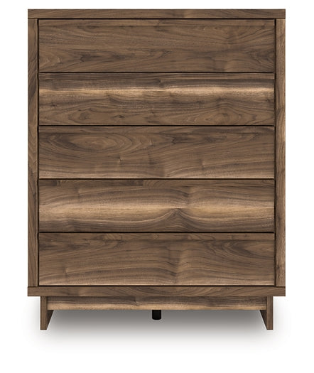 Chirason Five Drawer Wide Chest