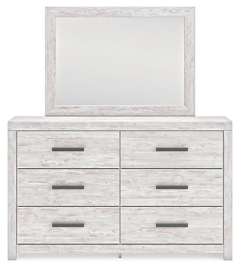 Cayboni Full Panel Bed, Dresser, Mirror, Chest and Nightstand