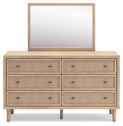 Cielden King Panel Headboard, Dresser, Mirror, Chest and Nightstand