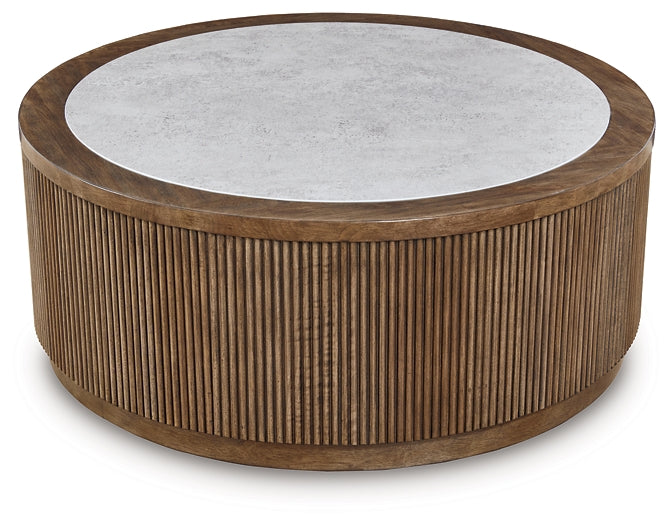 Hadonna Round Cocktail Table