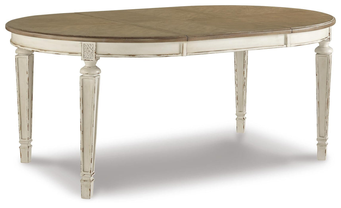 Realyn Oval Dining Room EXT Table