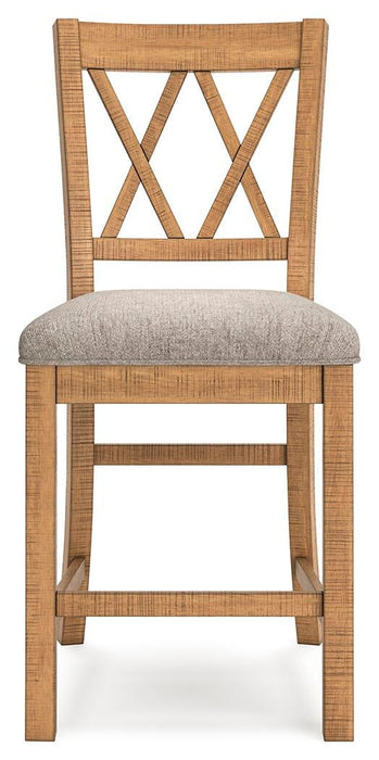 Havonplane Upholstered Barstool (2/CN)